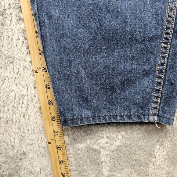 VTG Rose Hips Jeans Womens Measures 26x31 Dark Wash Zipper Pocket Relaxed - Picture 9 of 11